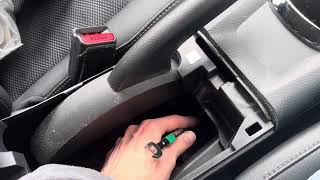 Nissan Pulsar Handbrake tightening adjustment [upl. by Martelli851]