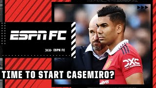 Will Casemiro FINALLY start a Premier League game for Manchester United vs Everton  ESPN FC [upl. by Nnyliak]