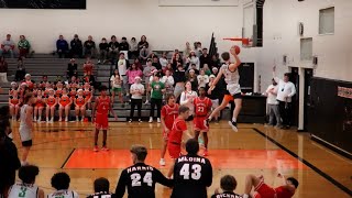 Bloomsburg vs Milton 2023 Basketball Highlights [upl. by Ailecra368]