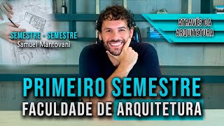 Primeiro semestre da faculdade de arquitetura  Dicas Valiosas [upl. by Shelba]