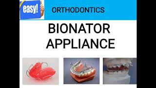 BIONATOR APPLIANCE [upl. by Wiener]