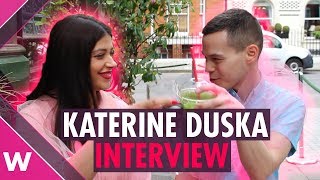 Katerine Duska quotBetter Lovequot London INTERVIEW  Greece Eurovision 2019 [upl. by Weston354]