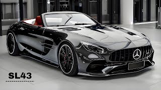 2025 Mercedes AMG SL 43  The Pinnacle of Elegance and Power [upl. by Ratha454]