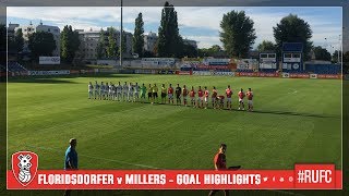 HIGHLIGHTS  Floridsdorfer v Rotherham United [upl. by Direj]