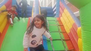 Mickey Mouse Sliding Wala Jhulla LiyaMy vlog 18 Nov 2024 [upl. by Nosro]