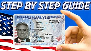 How To Apply For US Passport Card 2024 🇺🇸💳 [upl. by Rhee606]