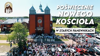 Poświęcenie nowego kościoła w Starych Panewnikach  4062023 [upl. by Mcginnis]