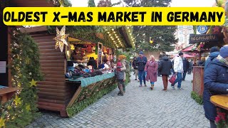 The Oldest Christmas Market in Germany  Dresden 2023 [upl. by Labotsirhc]