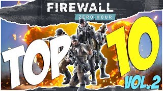 Firewall Zero Hour  PSVR Community Top 10 Best Plays Vol2 [upl. by Malonis744]