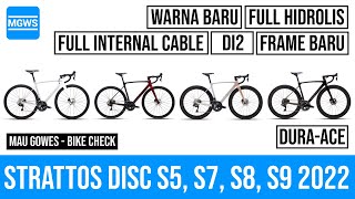 Cek Singkat Fitur Polygon Strattos Disc S5  S7 S8 S8 DX dan S9 DX 2022  Bike Check  Mau Gowes [upl. by Robbins]