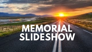 Funeral Slideshow Video  funeral service photo video slideshow [upl. by Onilatac]