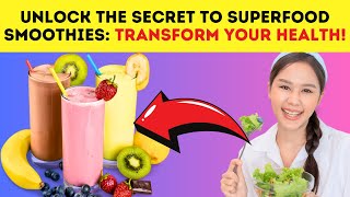 Superfood Smoothies Recipes for a Healthier You  HEALTHY FRIENDS  BESTIE [upl. by Dichy946]