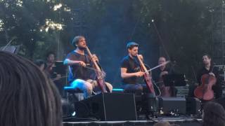 2CELLOS 72217 Despacito [upl. by Rednazxela]