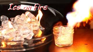 Ice on Fire  Awesome Science [upl. by Gniw]