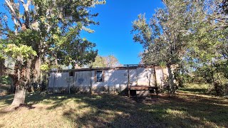 Se Vende Mobile Home de 2 Dormitorios 1 Baño con 124 Acre de Terreno en Orlando Florida 32820 [upl. by Yelrahs105]