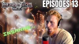 Primal Desires  The Battle for Trost Attack on Titan Episode 13 Reaction [upl. by Oiram774]