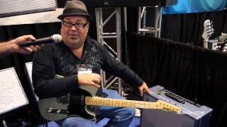 Inside NAMM 2014  Supro 1624T Dual­Tone Amplifier [upl. by Eenwahs]