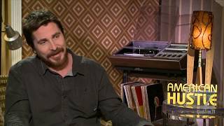 Christian Bale Interview for American Hustle [upl. by Pittman]