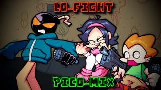 LoFight Pico Mix Playable Chart [upl. by Ahsinelg]