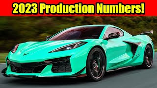 Production Numbers for the C8 Stingray and Z06 [upl. by Ledairam]