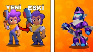 Brawl stars karakterlerin eski hallerine baktıkbrawlstars keşfet brawl [upl. by Rus]