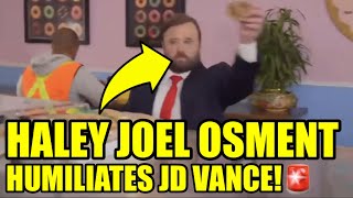 Haley Joel Osment Should Win EMMY For THIS JD Vance Portrayal [upl. by Glynis]