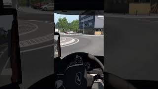 Euro Truck Simulator 2 Realistic Driving shorts ets2 ets2mods eurotrucksimulator2 gameplay [upl. by Haym849]