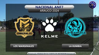 LOS MARGINALES VS LA KUMBIA  TORNEO NACIONAL ARAUCO 2024 [upl. by Hyatt575]