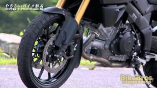 やさしいバイク解説：スズキ VStrom 1000 ABS [upl. by Belding]