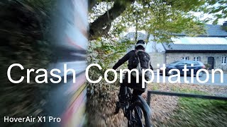 Klingentrail Solingen Crash Compilation HoverAir X1 Pro [upl. by Raynata992]