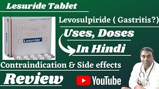 Uses of Lesuride tablet in Hindi  Dose  Side effects of Levosulpride tablet  Pharmacy Tree [upl. by Enajaras]