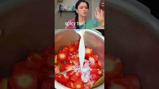 Anupama Ne banaya gajar ka halwa recipe shorts spicytrail [upl. by Jasper]