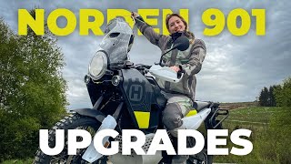 Upgrading my Husqvarna Norden 901  ADVENTUREREADY [upl. by Ahsirek]