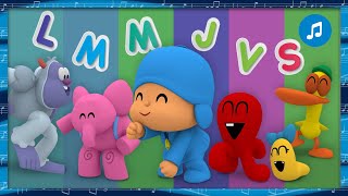 POCOYO DEUTSCH  🎵 Tage der Woche   Kinderlieder zum Mitsingen  Sing Kinderlieder [upl. by Ardis]