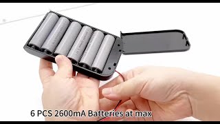 Eleshine BA01battery box a solution to enlarge the battery life extremely [upl. by Israel]