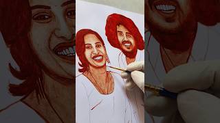 Blood Art ❤️8147858693kannada drawing artist painting viralshorts trending trendingshorts [upl. by Natsud]