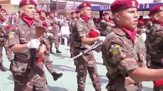 Internos del penal de Cañete participan en concurso desfile cívico por Fiestas Patrias [upl. by Aerdnac]