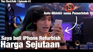 Ngadalin iPhone Refurbish 😆 Sampai Bahas Peraturan Blokir Imei iTechTalk Ep01 by iTechlife [upl. by Ykcor]