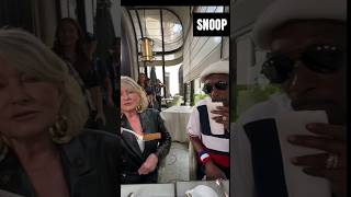 Snoop Martha Stewart at Paris Olympics 2024 shorts viral parisolympics2024 [upl. by Maegan]