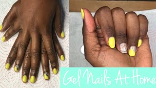 How to Apply Gel Polish on Natural Nails At Home The Terri Winfred [upl. by Prunella712]