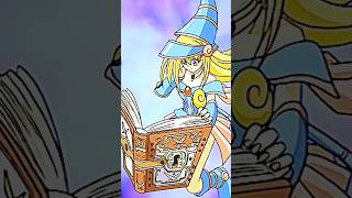 YUGI USES THE MAGIC FORMULA CARD TO INCREASE POWER OF DARK MAGICIAN GIRL SCENE [upl. by Annodal]