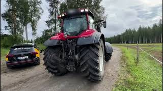 8061 Tractor Valtra T154 Versu [upl. by Hutt]