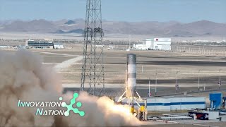 Chinas reusable rocket completes vertical takeoff landing test [upl. by Rodrique]