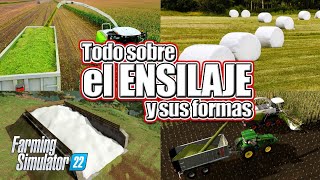 ORO MARRÓN 💰 TODO sobre el ENSILAJE en FARMING SIMULATOR 22 [upl. by Mali444]