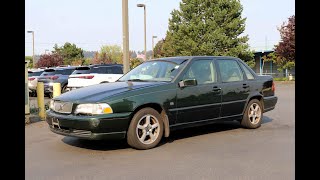 This 1999 Volvo S70 has 235k miles We Drive it and Check Out the Condition [upl. by Ahse]