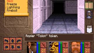 MSDOS Lands of Lore The Throne of Chaos Прохождение  Walkthrough [upl. by Lucic]