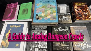 A guide to solo analog dungeon crawls solo RPG [upl. by Acinyt]