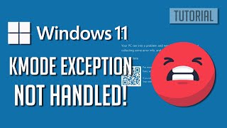 Solucion Error KMODE EXCEPTION NOT HANDLED Pantalla Azul en Windows 1110 [upl. by Joanne60]