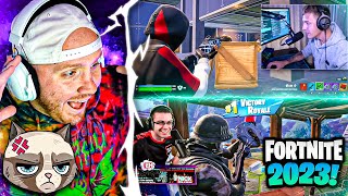 TIMTHETATMAN REACTS TO FORTNITE 2023 REWIND [upl. by Atlanta543]