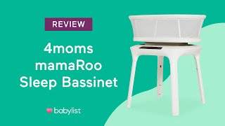 4moms mamaRoo Sleep Bassinet Review  Babylist [upl. by Madea]